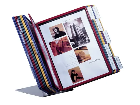 Bureaustandaard Durable Vario met 20-tassen A4 metaal