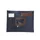 POPLAT professionele posttas blauw nylon 42 x 32 cm