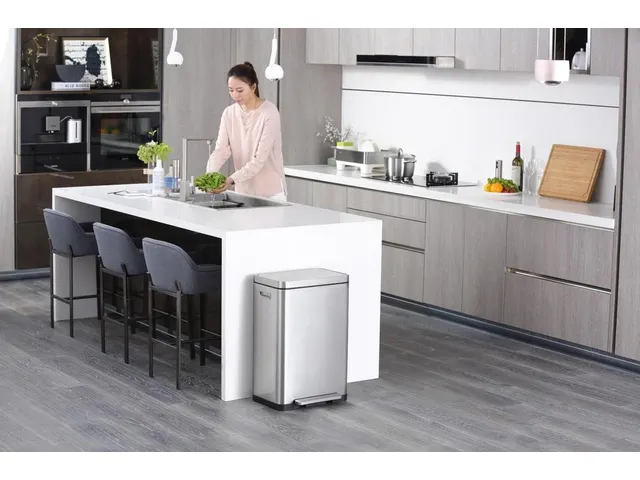 X-cube Pedaalemmer 45 Liter Eko Mat Rvs