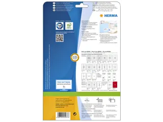 HERMA 5077 Premium Adresetiketten A4 99,1x67,7mm Wit 200 stuks - 2