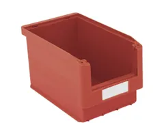 Zichtbakken Hxbxd 200x210x350/300mm Pp Rood