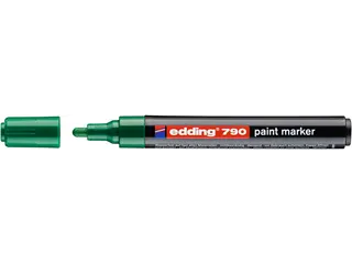 Paintmarker edding 790 op alcoholbasis 2-3mm groen - 2