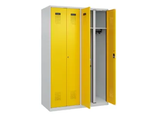 locker voor scheiding van kleding,HxBxD 1850x1200x500mm,4vak - 1