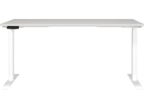 Elektrisch ihv bureau,HxBxD 720-1200x1600x800mm,blad lichtgrijs