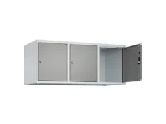 opzetkast,v. locker,3vak.,vak B 400mm,HxBxD 500x1200x500mm