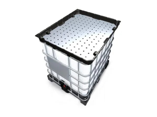 stelvlak,v. IBC-trechters,staal,verzinkt,B x D 1191x 981mm