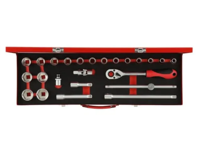GEDORE R69004024 Dopsleutelset 1/2 inch 10-32mm 24stuks