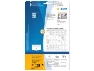 HERMA 4864 Weerbestendige Inkjet-etiketten A4 63,5x29,6 mm wit 270 stu - 2
