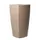 plantenpot,trapeziumvormig,PE,beigegrijs,HxBxD 1300x675x675mm,100l