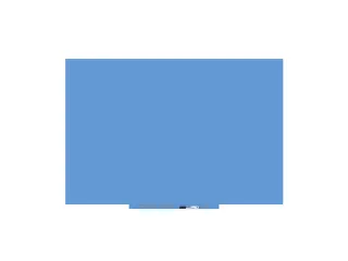 Whiteboard Rocada Skincolour 100x150cm blauw gelakt - 4