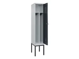 locker voor scheiding van kleding,HxBxD 2120x400x500mm,1vak