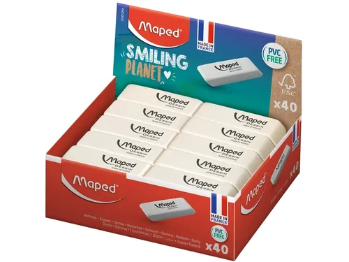 Gum Maped Smiling Planet Dessin wit
