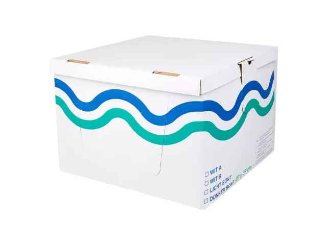 Euro 340015 wegwerpdoek 37x37cm donkerbont 5kg