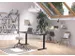 In hoogte verstelbaar bureau,HxBxD 680-910x1600x800mm,blad grafiet