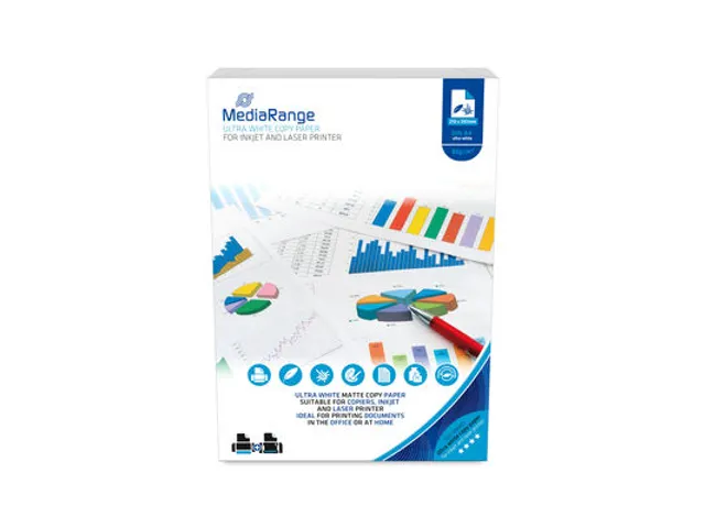 MediaRange kopieerpapier A4 Wit 80 gram 500 vel