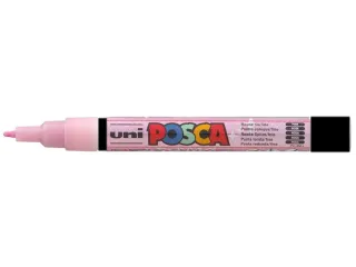 Verfstift Posca PC3M Fijne punt 0,9-1,3mm glitter roze - 1