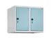 opzetkast,v. locker,2vak.,vak B 300mm,HxBxD 500x600x500mm,draaigrendel