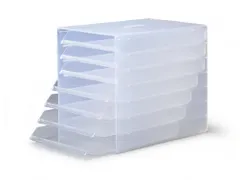 Durable Ladenkast Idealbox Transparant 7 Laden