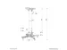 Support de plafond pour vidéoprojecteur Neomounts CL25-540WH1 blanc