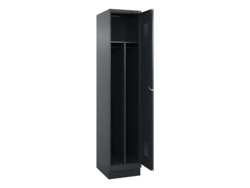 locker voor scheiding van kleding,HxBxD 1950x400x500mm,1vak