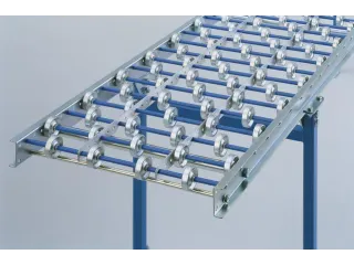Stalen Wieltjesbaan Baan Bxl 0.4x1m Asafstand 100mm - 1