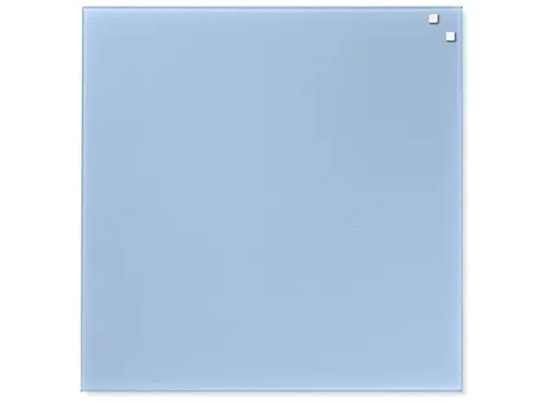 Glasmagneetbord Naga 45x45cm lichtblauw