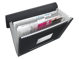 Projectmap Vivida Pp A4 Zwart 6 Vaks