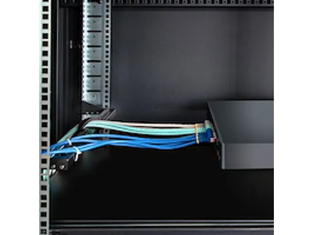 1U Rackmonteerbare Kabelorganizer met Verstelbare Diepte