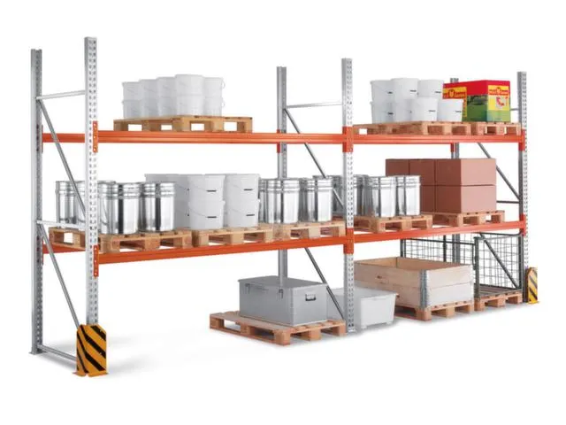 palletstelling,basis+1xaanbouw,HxBxD 3300x5655x1100mm,vakl. 2350kg