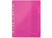 WOW Pochette perforée A4 PP Couleurs assorties