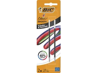 vulling voor balpen 4 Colours Smooth zwart - 1