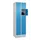 lockerkast,HxBxD 1950x600x500mm,2x5vakken,vak B 300mm,cil.-slot,sokkel