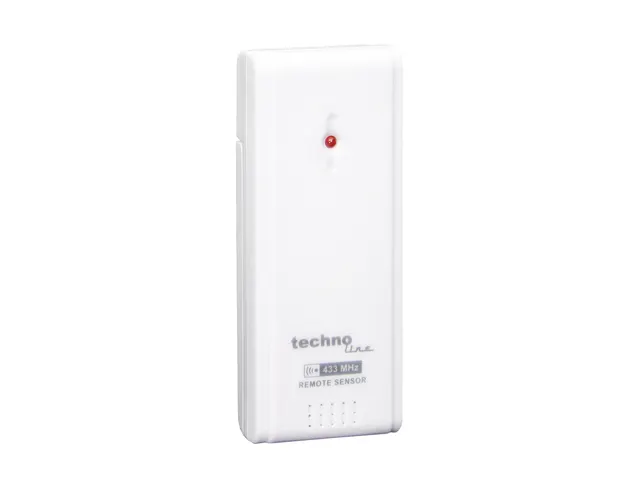 Weerstation Technoline WS 9767 64x165x45mm hoogglans zwart/zilver met