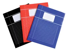 Schrift SOHO Basic A4 lijn 80 pagina's 60gr pak à 5 stuks