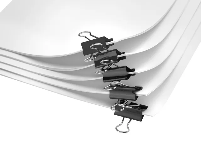 Pince foldback Westcott 15mm Métal Noir 12 pièces