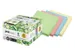 Sticky notes UPM recycled 75x75mm pastel assorti blok 100 vel, doos 4x