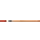 Fineliner STABILO point 88/40 rood 0.4mm