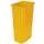 afvalverzamelaar,80l,HxBxD 762x320x460mm,romp PP geel,gesloten