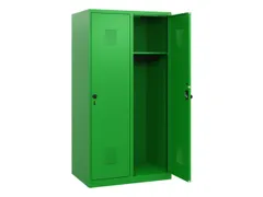 schoollocker,HxBxD 1530x800x500mm,2vak,vak B 400mm,draaigrendel