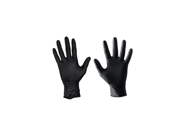 Handschoen Nitril Zwart Maat M 100 Stuks Hynex