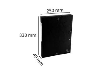 Klasseerdoos Scotten rug 40mm A4 zwart - 7