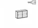 schuifdeurkast,HxBxD 770x1200x430mm,decor romp wit,decor front beuken