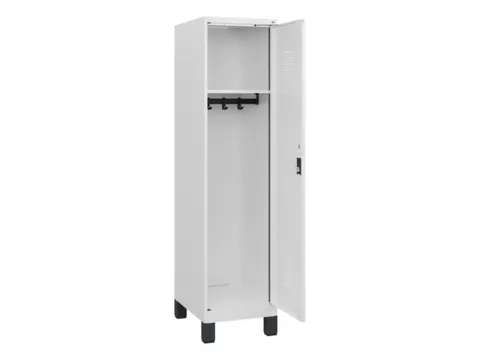 schoollocker,HxBxD 1630x400x500mm,1vak,vak B 400mm,cil.-slot,voeten
