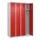 locker voor scheiding van kleding,HxBxD 1850x1200x500mm,4vak