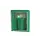 OUTLET Barikos wandhouder voor 2 flessen oogspoelmiddel, groen, per st