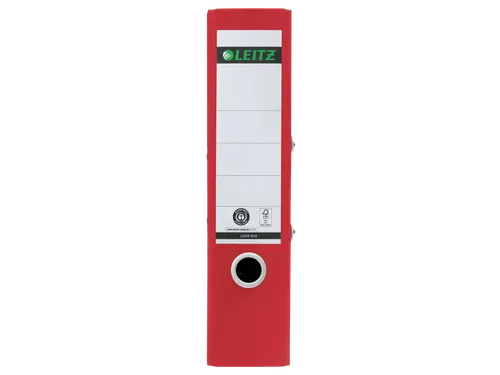 Leitz 180° Recycle Ordner A4 80mm Karton Rood