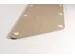 Akoestische PET-vilt parallellogram stroken beige 30x120cm 6 stuks