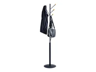 Kapstok MAUL Aura staand 180cm 4 haken zwart - 5