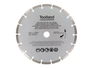 Diamantschijf - 230mm - Gesegmenteerd - 1