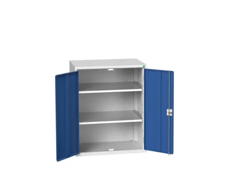 universele kast,HxBxD 1000x800x550mm,2xStalen bodem,draaigrendelslot
